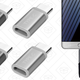 4-Pack MicroUSB to USB-C Adapters. $5 with code 2YZPICHF